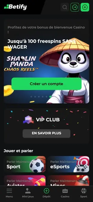 mobile app